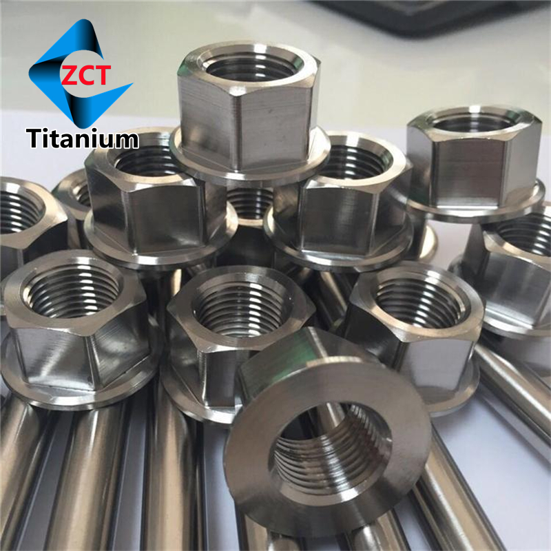 Titanium standard parts - nuts