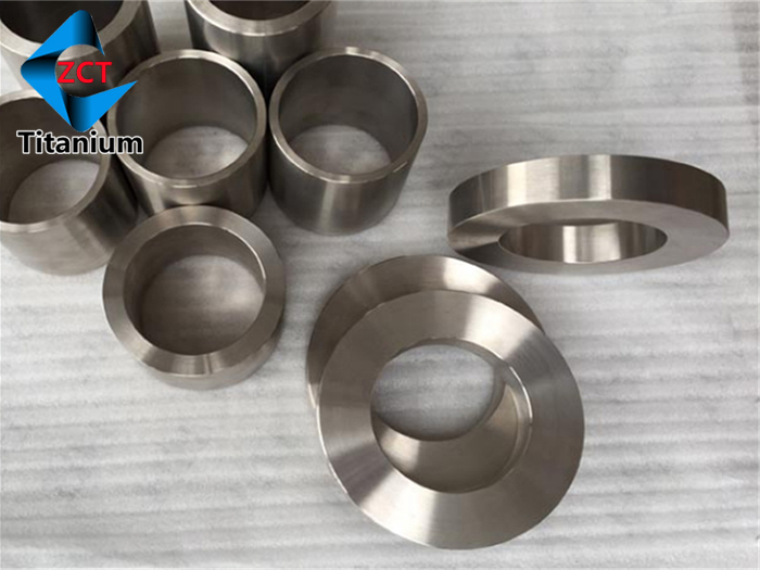 Titanium forging